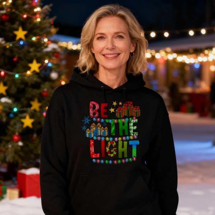 Be the Light Christmas Hoodie