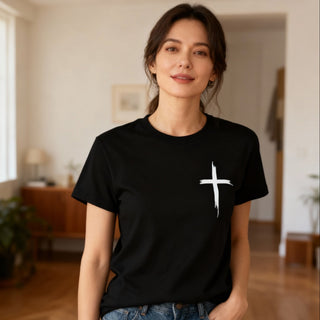 Painted Cross Shirt Vorderansicht, Mountain Movers DACH