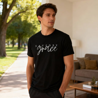 Saved by Grace Shirt Vorderansicht, Mountain Movers DACH