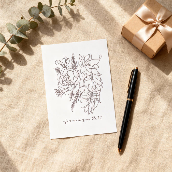 Majesty Fineline briefkaart