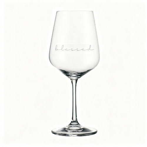 Blessed Wine Glass