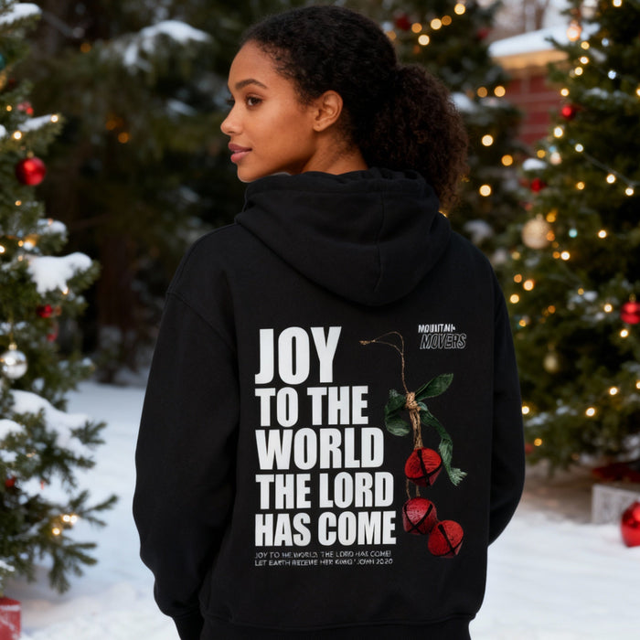 Joy to the World Streetwear Hoodie BackPrint