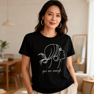 enough Shirt weiß, Mountain Movers christliche Streetwear