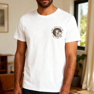 Left the 99 Shirt Detailansicht, Mountain Movers christliche Streetwear