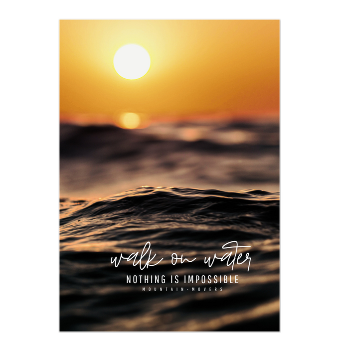 Walk on Water Poster