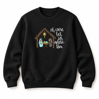Adore Christmas Sweatshirt Schwarz