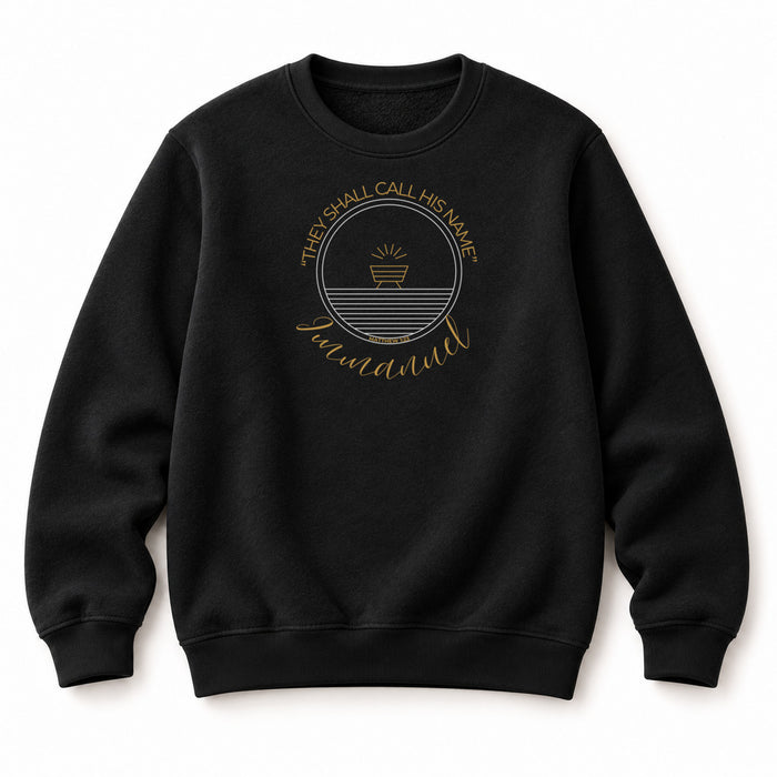 Call his name Immanuel Christmas Sweatshirt