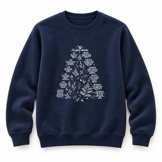 Christmas Prayers Sweatshirt Navy