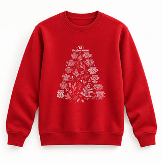 Christmas Prayers Sweatshirt Rot