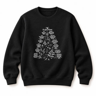 Christmas Prayers Sweatshirt Schwarz