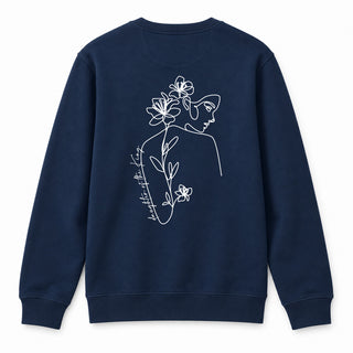 Daughter of the King Sweatshirt BackPrint Navy