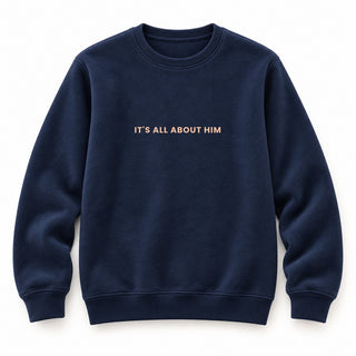 It´s all about him Sweatshirt Navy