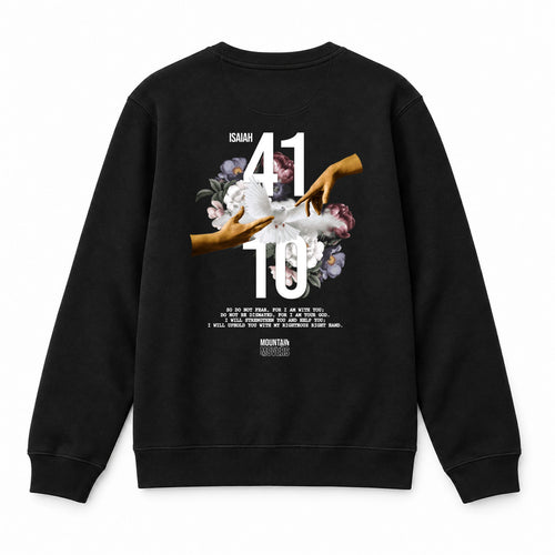 Jesaja 41:10 Sweatshirt BackPrint