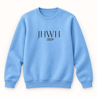 JHWH Sweatshirt Babyblau