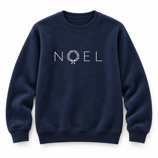 Noel Christmas Sweatshirt Navy