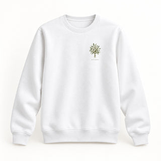 Prince of Peace Watercolor Christmas Sweatshirt Weiß
