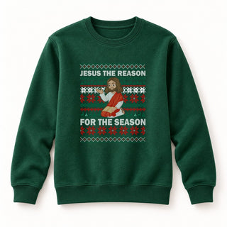 Reason for the Season Sweatshirt Grün