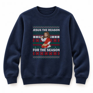 Reason for the Season Sweatshirt Navy