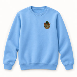 Wise Men Still Seek Him Stitch Christmas Sweatshirt Babyblau