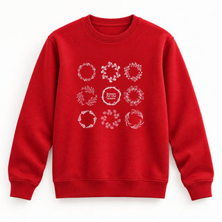 Wrath Crown Christmas Sweatshirt Rot