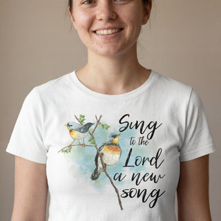 Sing to the Lord Bird Shirt