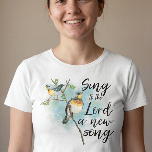 Sing to the Lord Bird Shirt