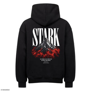 Schwarz – Oversize Hoodie