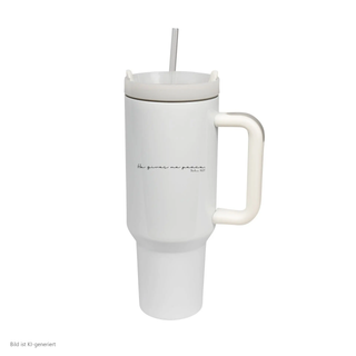 He gives Peace Thermobecher von Mountain Movers, 1,2 Liter Edelstahl