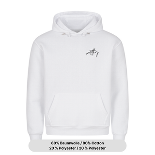 Worthy Hoodie Variante, Mountain Movers christliches Design