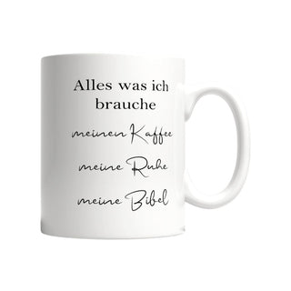 Alles was ich brauche Tasse Produktansicht, Mountain Movers