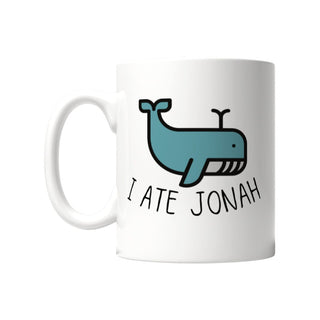 I ate Jonah Tasse Detail, Mountain Movers christliches Design
