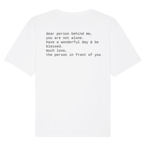 Dear Person Oversized Shirt BackPrint Ausverkauf
