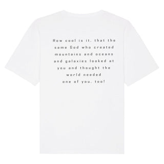 How cool Oversized Shirt BackPrint Detailansicht, Mountain Movers christliche Streetwear