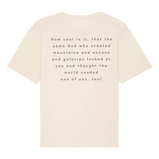 How cool Oversized Shirt BackPrint Detailansicht, Mountain Movers christliche Streetwear