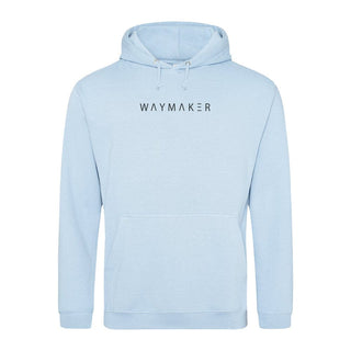Waymaker Hoodie Detailansicht, Mountain Movers christliche Streetwear