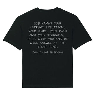 Current Situation Oversized Shirt BackPrint Variante, Mountain Movers christliches Design
