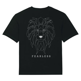 Fearless Oversized Shirt BackPrint Variante, Mountain Movers christliches Design