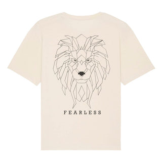 Fearless Oversized Shirt BackPrint Detailansicht, Mountain Movers christliche Streetwear