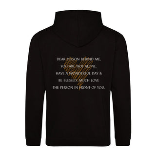 Dear Person Herz Hoodie BackPrint, christliche Streetwear von Mountain Movers
