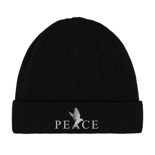 Aktiv: Peace Beanie, Motivdetail