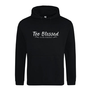 Too Blessed Hoodie, christliche Streetwear von Mountain Movers