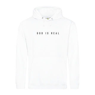God is real Hoodie Variante, Mountain Movers christliches Design