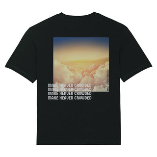 Make heaven Crowded Oversized Shirt BackPrint Variante, Mountain Movers christliches Design