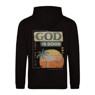 God is good Hoodie BackPrint, christliche Streetwear von Mountain Movers