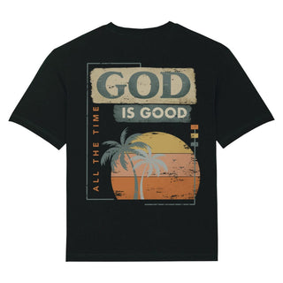 God is Good Oversized Shirt BackPrint Variante, Mountain Movers christliches Design