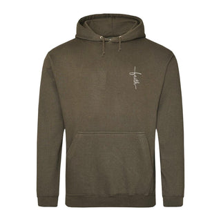 Little Faith Hoodie Variante, Mountain Movers christliches Design