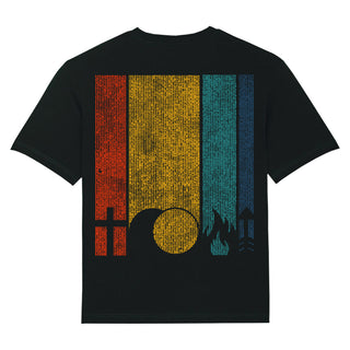 Ostern Retro Oversized Shirt BackPrint Variante, Mountain Movers christliches Design