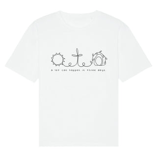 A lot can happen Oversized Shirt Variante, Mountain Movers christliches Design