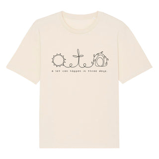 A lot can happen Oversized Shirt Detailansicht, Mountain Movers christliche Streetwear