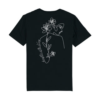 Daughter of the King Shirt BackPrint Detailansicht, Mountain Movers christliche Streetwear